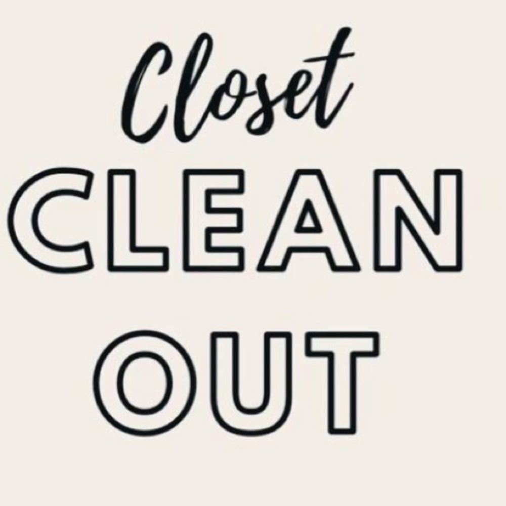 Closet Clean Out!